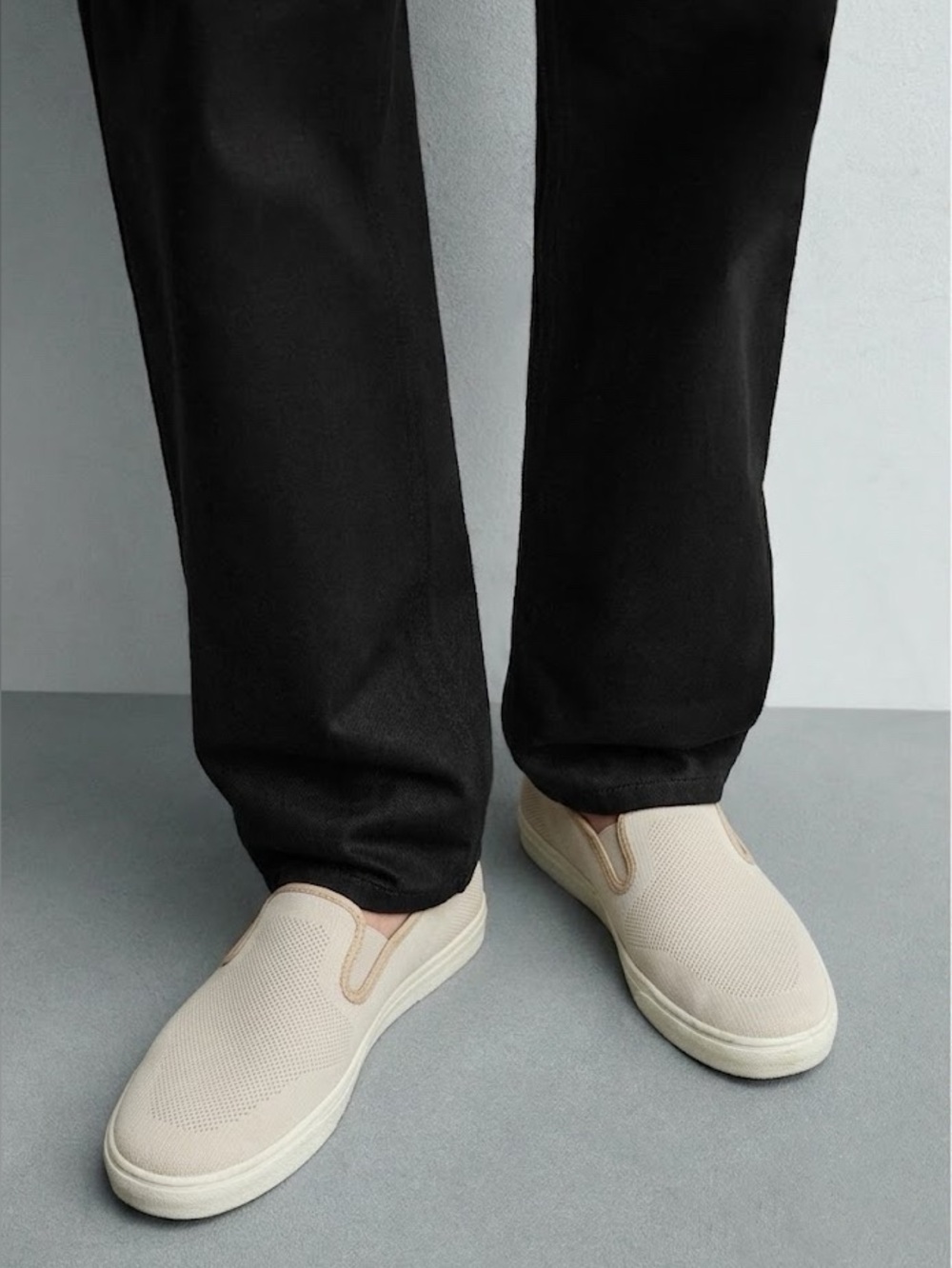 ZARA MAN Laceless Slip On Sneakers {US 11}